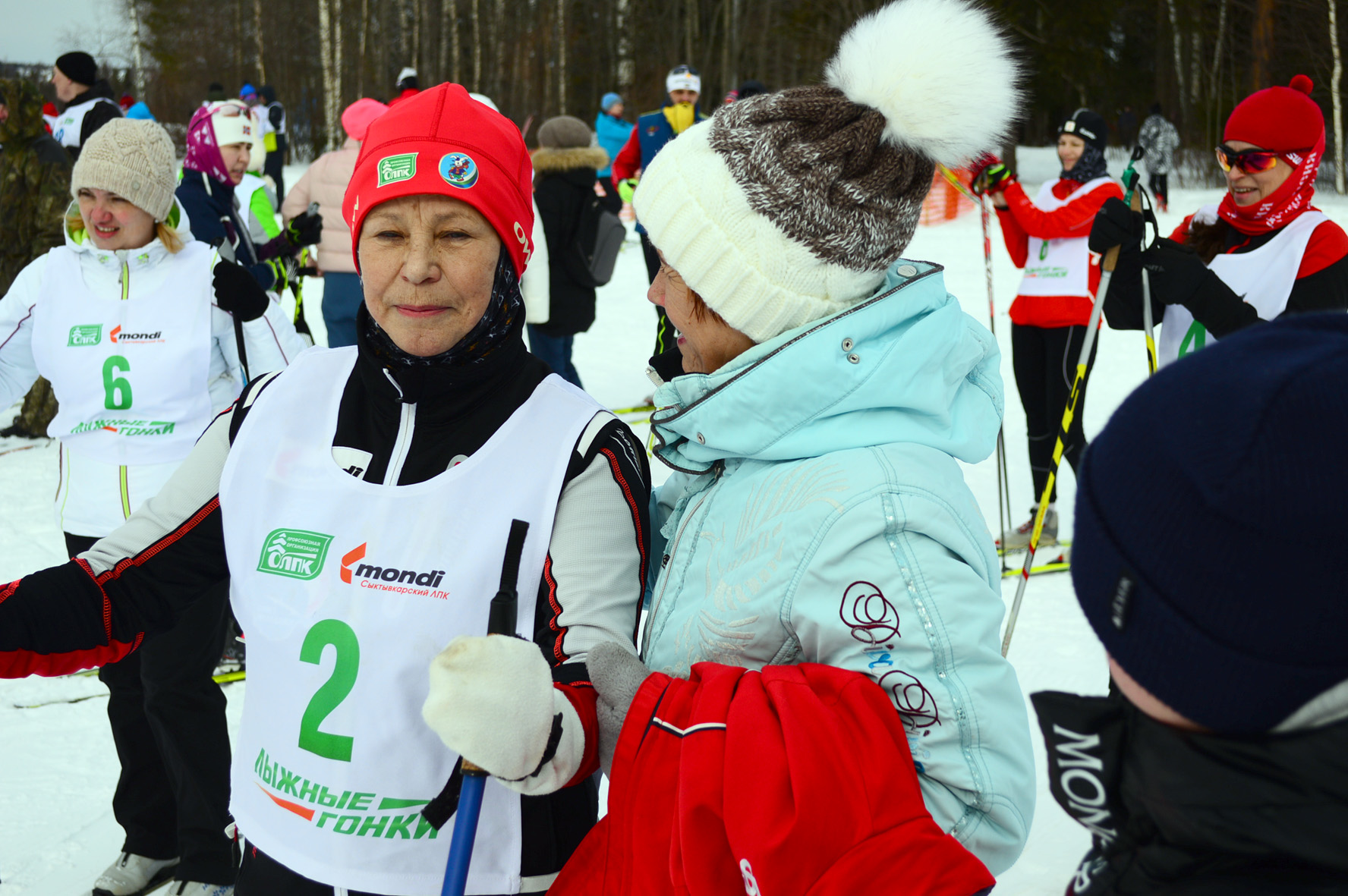 Соревнования по лыжным гонкам на призы Коми Рослеспрофсоюза