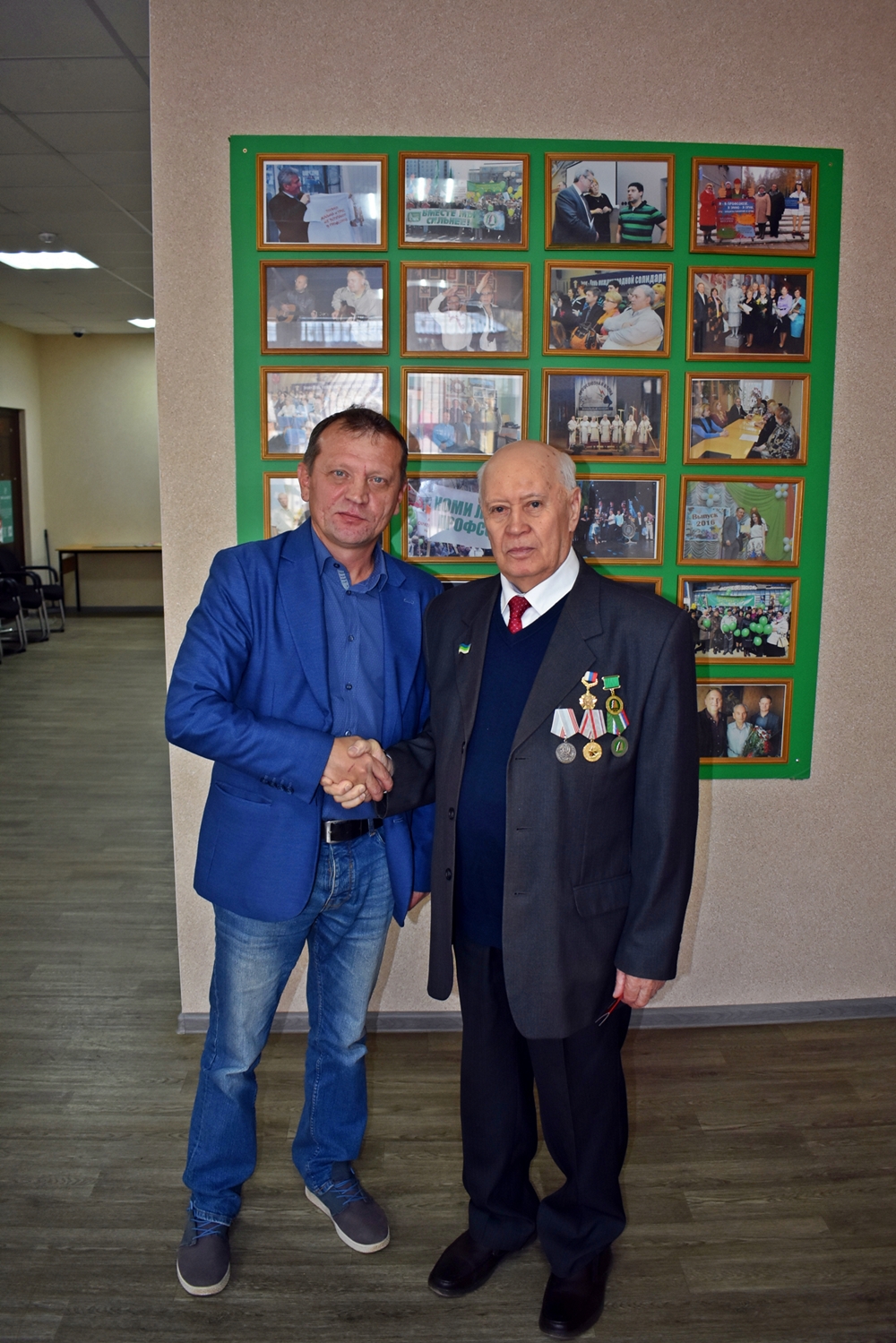 Жизнь, посвященная профсоюзу: Ветеран Лесного профсоюза Коми Михаил Можегов награжден юбилейной медалью